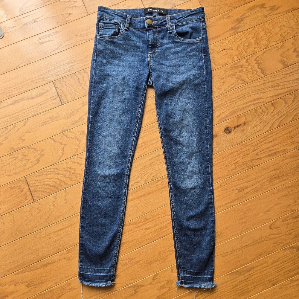 Prosperity Lena Eco Super Skinny Released Hem Jean in Indigo